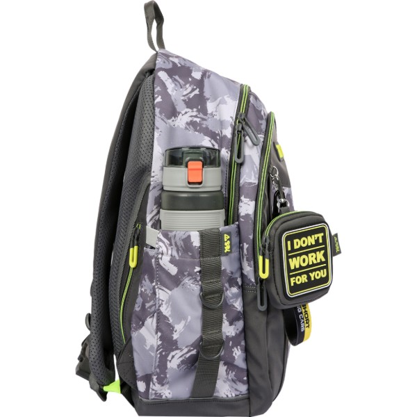 Фото - Рюкзак школьный YES TS-60L Grey (550405)